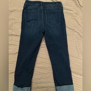 Mid rise cropped Liverpool jeans